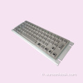 Clavier robuste en acier inoxydable